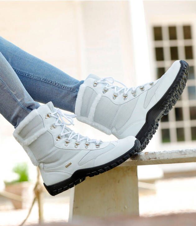 Lascana Winterlaarzen Snowboots outdoor laars wind- en waterafstotend profielzool