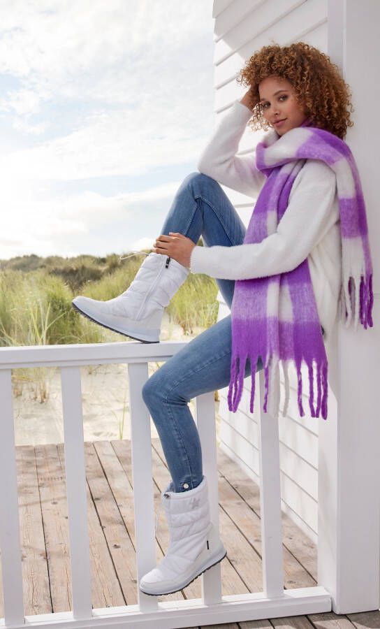 Lascana Winterlaarzen Enkellaars winterboots met warme voering waterafstotend