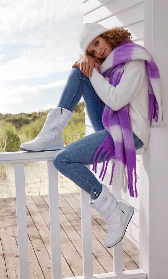 Lascana Winterlaarzen Enkellaars winterboots met warme voering waterafstotend