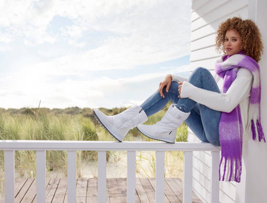 Lascana Winterlaarzen Enkellaars winterboots met warme voering waterafstotend