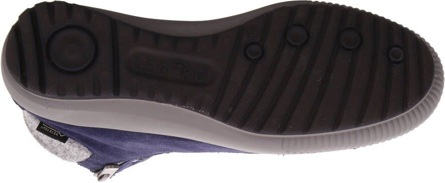 Legero Hoge veterschoenen Tanaro met praktische rits aan de buitenkant