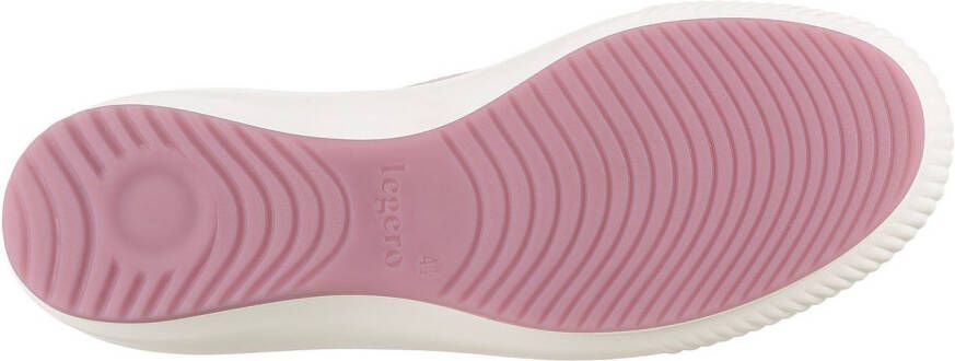 Legero Sneakers TANARO 5.0 vrijetijdsschoen lage schoen veterschoen met zachte schachtafwerking