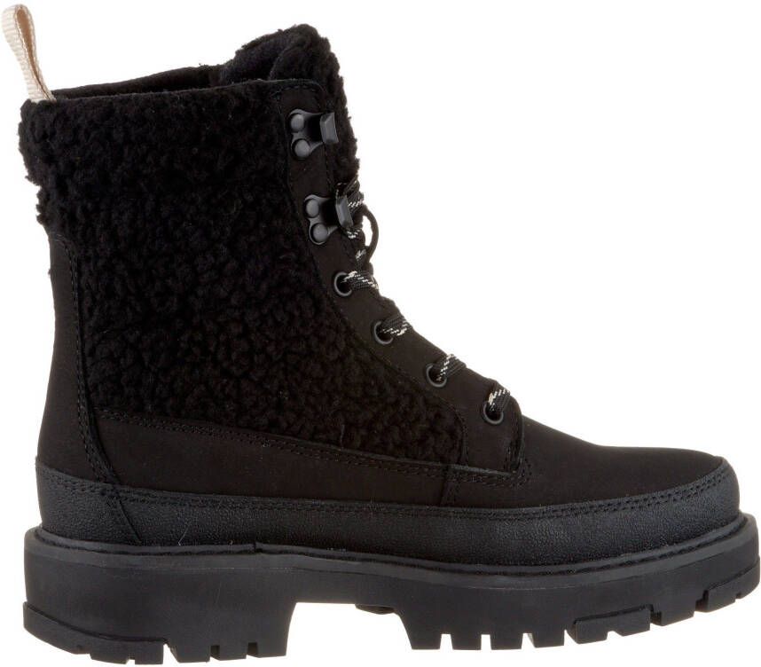 Levi's Hoge veterschoenen SOVI QUILTED met logo op de hiel