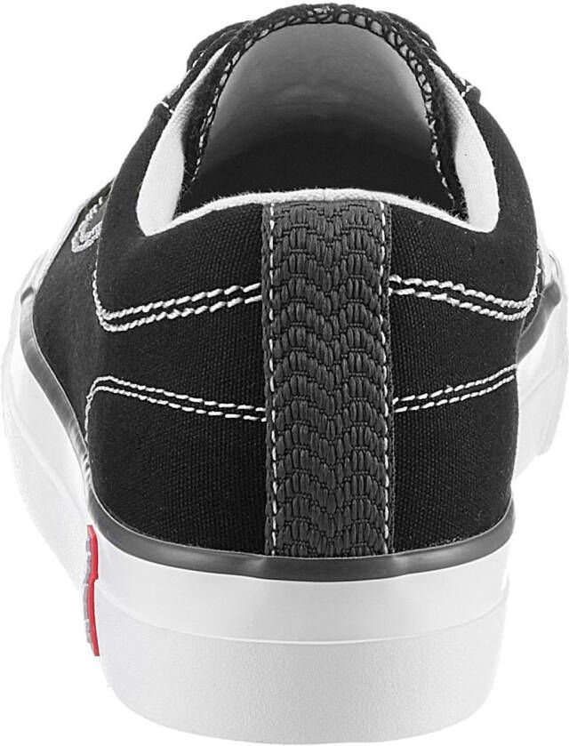 Levi's Plateausneakers LS2 S met sierstiksels vrijetijdsschoen lage schoen veterschoen