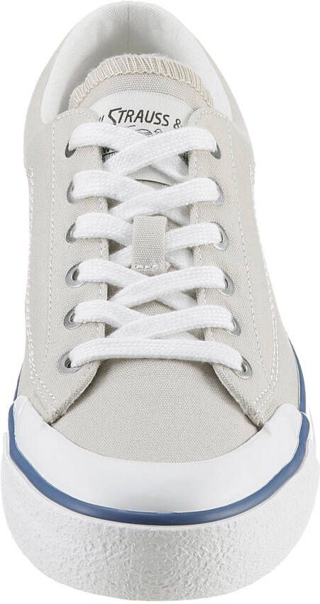 Levi's Plateausneakers LS2 S met sierstiksels vrijetijdsschoen lage schoen veterschoen