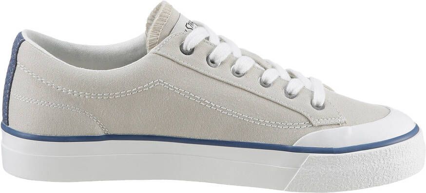 Levi's Plateausneakers LS2 S met sierstiksels vrijetijdsschoen lage schoen veterschoen
