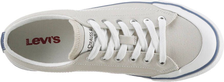 Levi's Plateausneakers LS2 S met sierstiksels vrijetijdsschoen lage schoen veterschoen