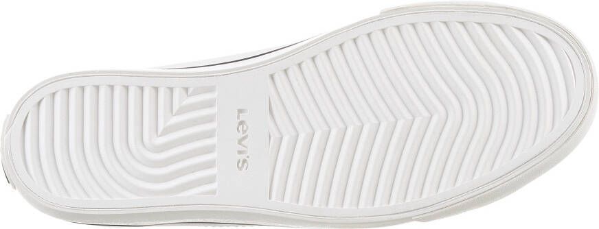 Levi's Plateausneakers HERNAN S CANVAS met sierstiksels vrijetijdsschoen halfschoen veterschoen