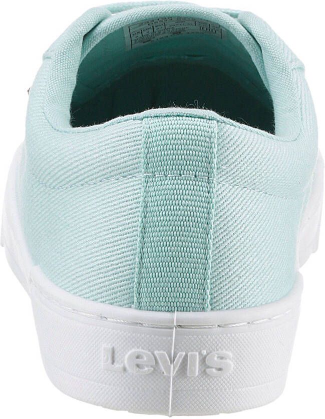 Levi's Plateausneakers MALIBU 2.0 met logo-patch vrijetijdsschoen lage schoen veterschoen