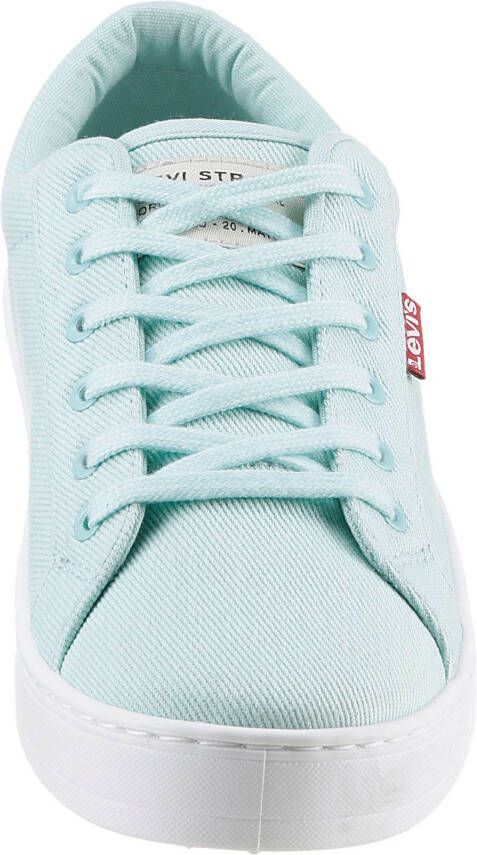 Levi's Plateausneakers MALIBU 2.0 met logo-patch vrijetijdsschoen lage schoen veterschoen