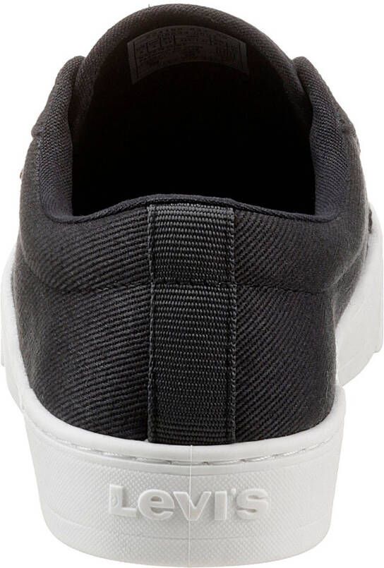 Levi's Plateausneakers MALIBU 2.0 met logo-patch vrijetijdsschoen halfhoge schoen veterschoen
