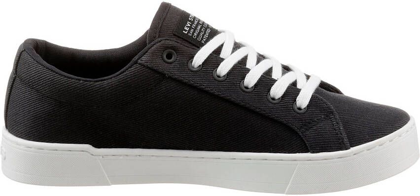 Levi's Plateausneakers MALIBU 2.0 met logo-patch vrijetijdsschoen halfhoge schoen veterschoen