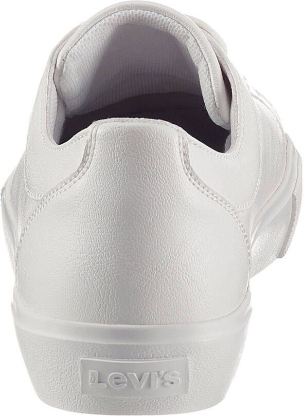 Levi's Plateausneakers Woodward S met levi s opdruk vrijetijdsschoen halfhoge schoen veterschoen