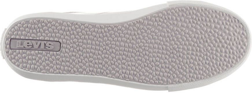 Levi's Plateausneakers Woodward S met levi s opdruk vrijetijdsschoen halfhoge schoen veterschoen