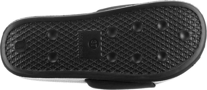 Levi's Slippers JUNE S BOLD PADDED plateau zomerschoen slippers met logo-opdruk