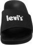 Levi's Levi&apos s Slippers June Poster 234221 753 559 Zwart - Thumbnail 14