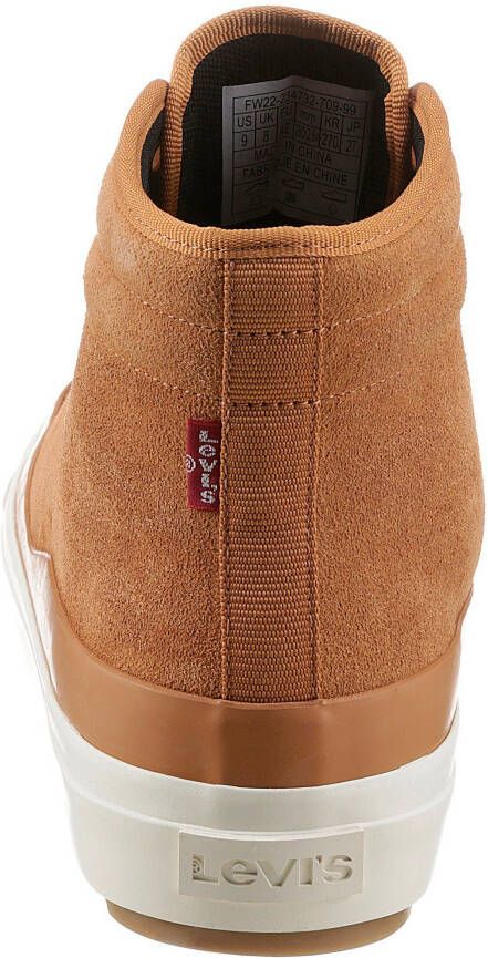 Levi's Sneakers SQUARE RIPPLE MID 2.0 met robuuste loopzool