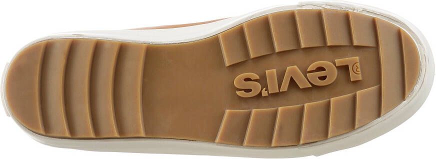 Levi's Sneakers SQUARE RIPPLE MID 2.0 met robuuste loopzool