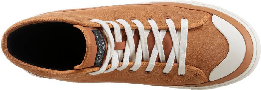 Levi's Sneakers SQUARE RIPPLE MID 2.0 met robuuste loopzool