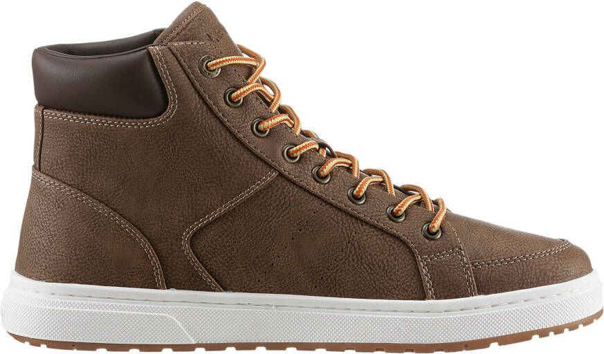Levi's Sneakers PIPER MID veterschoenen vrijetijdsschoen veterschoenen met logo-embossing