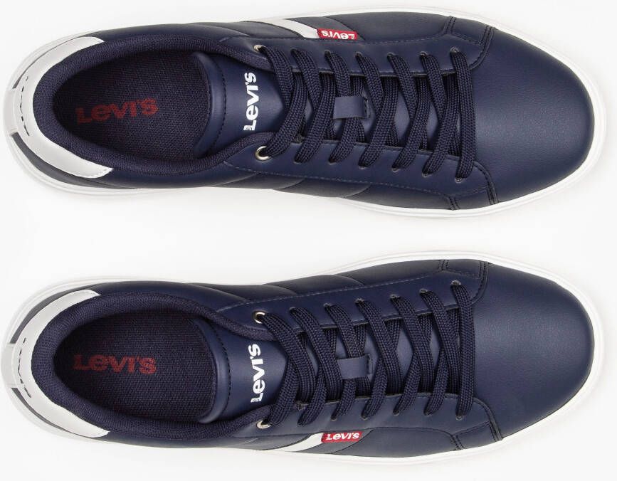 Levi's Sneakers Archie vrijetijdsschoen lage schoen veterschoen met contrast bies