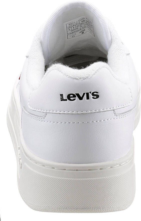 Levi's Sneakers Glide met gaatjespatroon vrijetijdsschoen lage schoen veterschoen