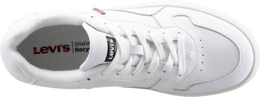 Levi's Sneakers Glide met gaatjespatroon vrijetijdsschoen lage schoen veterschoen