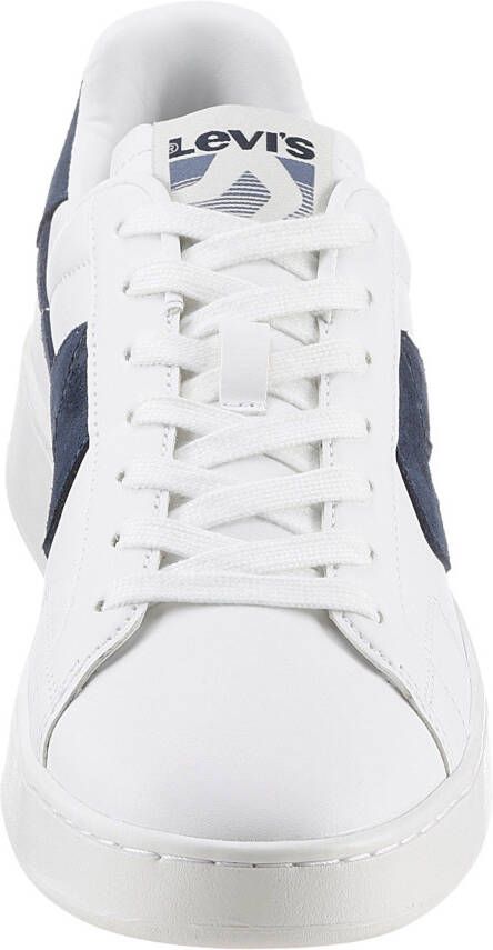 Levi's Sneakers SW met modieuze contrastafwerking vrijetijdsschoen lage schoen veterschoen