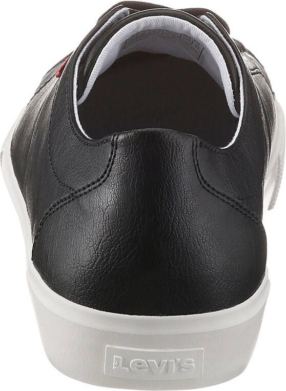 Levi's Sneakers WOODWARD met sierstiksels vrijetijdsschoen lage schoen veterschoen