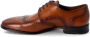 Lloyd Gestempeld leren heren veterschoenen Brown Heren - Thumbnail 7