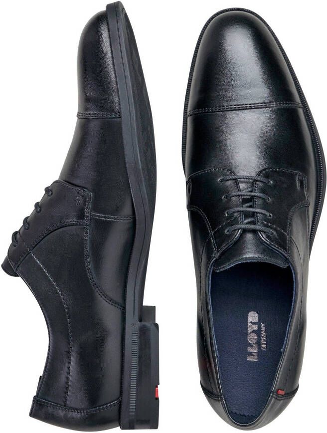Lloyd Veterschoenen Lias met leerfutter vrijetijdsschoen halfhoge schoen veterschoen