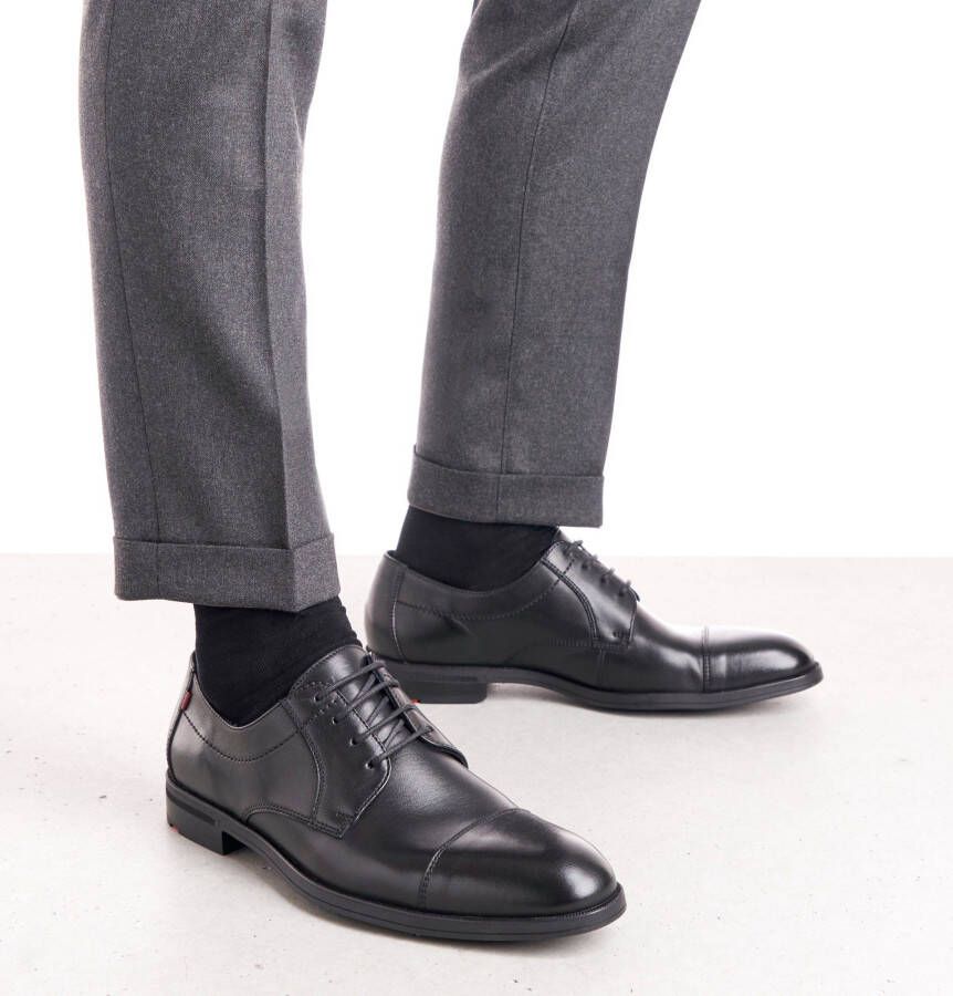 Lloyd Veterschoenen Lias met leerfutter vrijetijdsschoen halfhoge schoen veterschoen