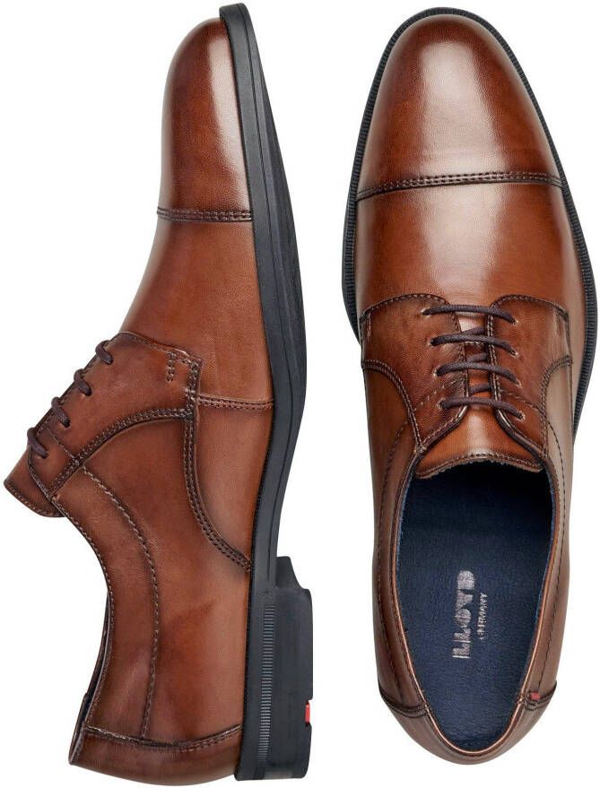 Lloyd Veterschoenen Lias met leerfutter vrijetijdsschoen lage schoen veterschoen