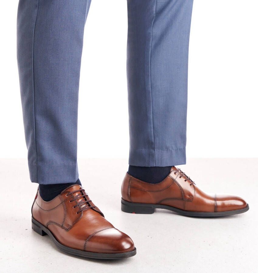 Lloyd Veterschoenen Lias met leerfutter vrijetijdsschoen lage schoen veterschoen