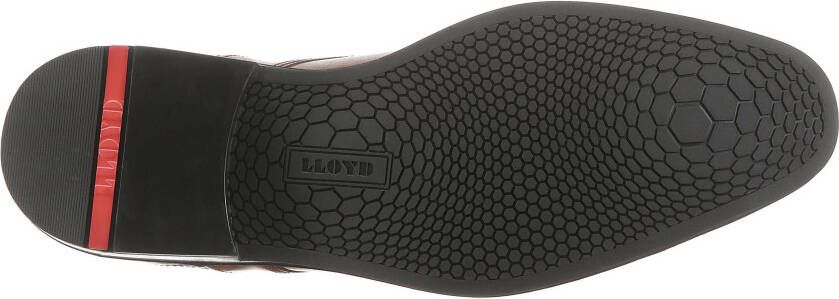 Lloyd Veterschoenen Gala met perforerende tong vrijetijdsschoen lage schoen veterschoen