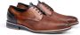 Lloyd Harris Cocos Heren Veterschoenen Bruin - Thumbnail 5