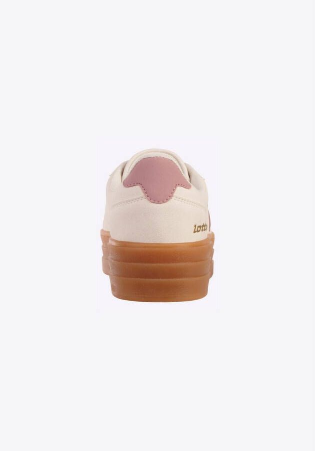 lotto Plateausneakers met gepolsterde schachtkant