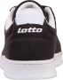 Lotto ISKAR Unisex sneaker lage schoenen 2400260U zwart - Thumbnail 5