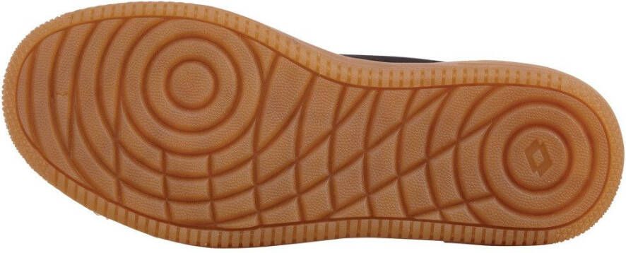 lotto Sneakers op honingkleurige plateau-sneakerzool