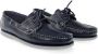 Lumberjack Leren Mocassin Bootschoenen Blue Heren - Thumbnail 9