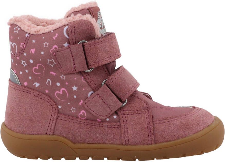 Lurchi Barefootschoenen Jilly Barefoot TEX Klittenbandschoenen met warme voering maat sjabloon te downloaden