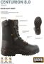 Magnum Centurion 8.0 SZ Sidezip Heren Tactische Laarzen Inzetlaarzen Militaire Politie Security Boots Zwart M801385 - Thumbnail 7
