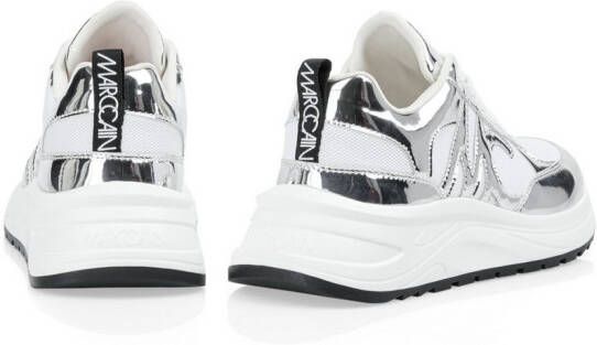 Marc Cain Plateausneakers Sky Colours chunky sneaker in metallic look