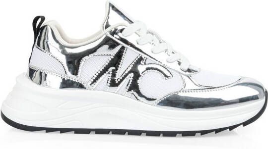 Marc Cain Plateausneakers Sky Colours chunky sneaker in metallic look
