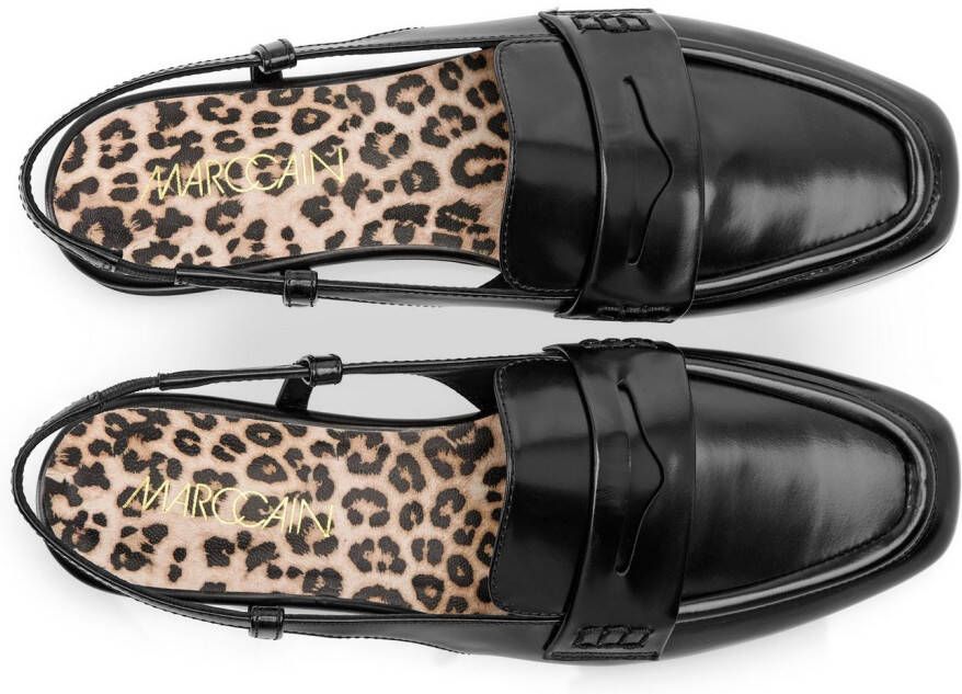 Marc Cain Slingback pumps flats ballerina sling met hakband