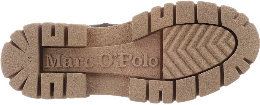 Marc O'Polo Chelsea-boots CHRISTEL 1A met gestempeld logo bij de hiel