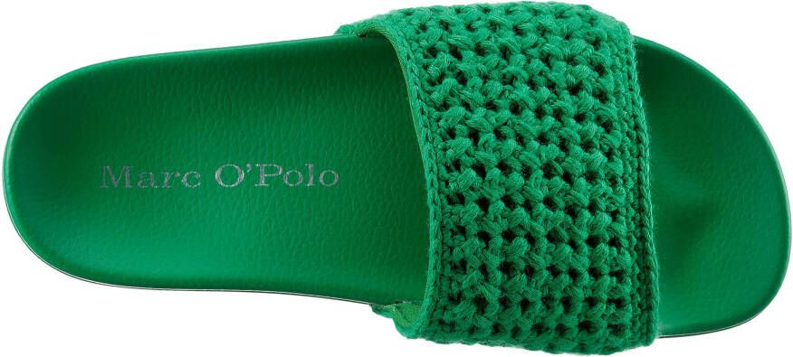 Marc O'Polo Slippers met een brede band