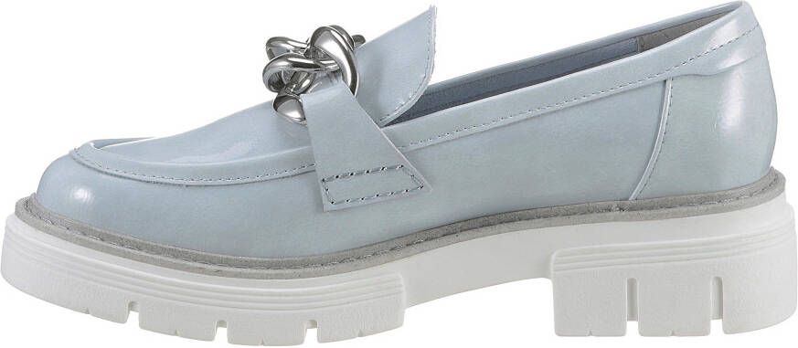 Marco Tozzi Loafers met trendy sierketting