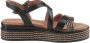 Marco Tozzi Dames Sandaal 2-28705-44 098 F-breedte - Thumbnail 5