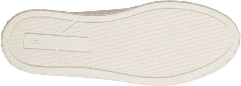 Marco Tozzi Plateausneakers met mooie metallic-details vrijetijdsschoen halfhoge schoen veterschoen